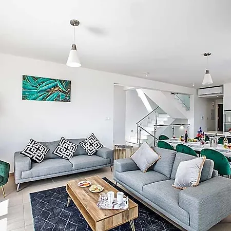 Po490b, Modern 5bdr With Pool, Close To The Beaches Protaras